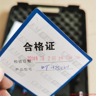 全新 175cv1 闲置全新电流电压记录仪dt 拍前询价