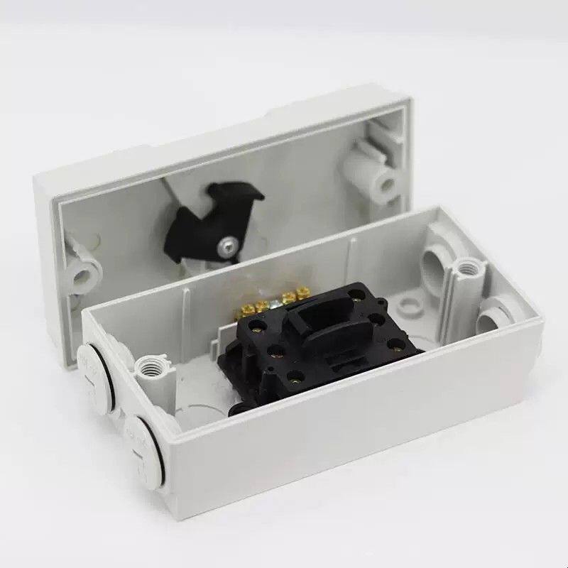 工业户外防水隔离开关UKF3P20A/35A/63A防雨防尘三相负荷开关380V