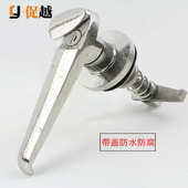 不锈钢 把手锁 配电箱柜门锁 MS807 开关控制柜门锁 MS306