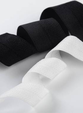 有光人对折包双边带多字寸弹力尺HTL松紧锦纶氨纶