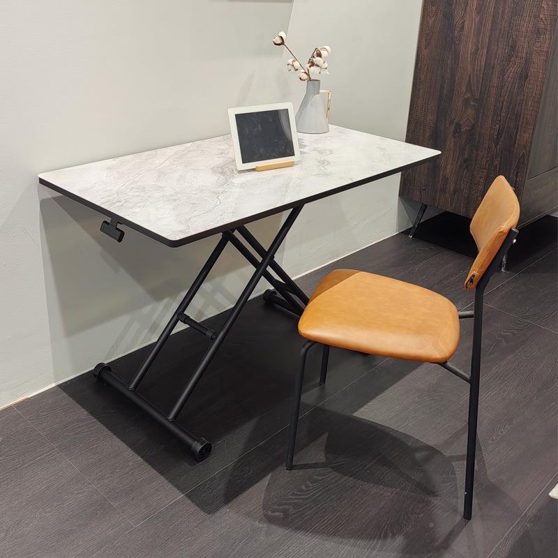 *折叠J桌子餐桌家用小户QNT型多功能小型移动可小升降叠桌折长方