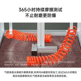 TWSNS台氣山耐斯P730U管弹簧气气动空压机气管8mm气高压伸缩螺管