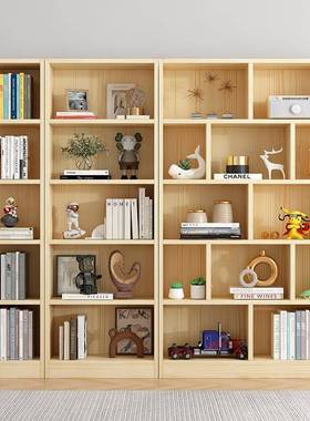 7DPLT简易儿童储书客架靠墙厅置物架落地分层收纳物柜现家用简约