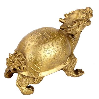 50152器龙龟长寿饰龟摆设品铜配饰家居家居装饰铜品