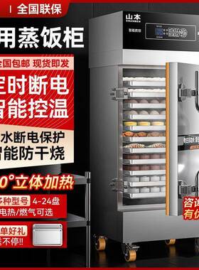 山本蒸饭柜商用蒸箱定34673全自动家用小饭型电热节能食堂电时定