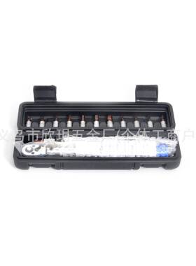 15S扭力手扳C套筒旋具头机械组合XUA工具套装汽车棘轮扳P手铝铁盒