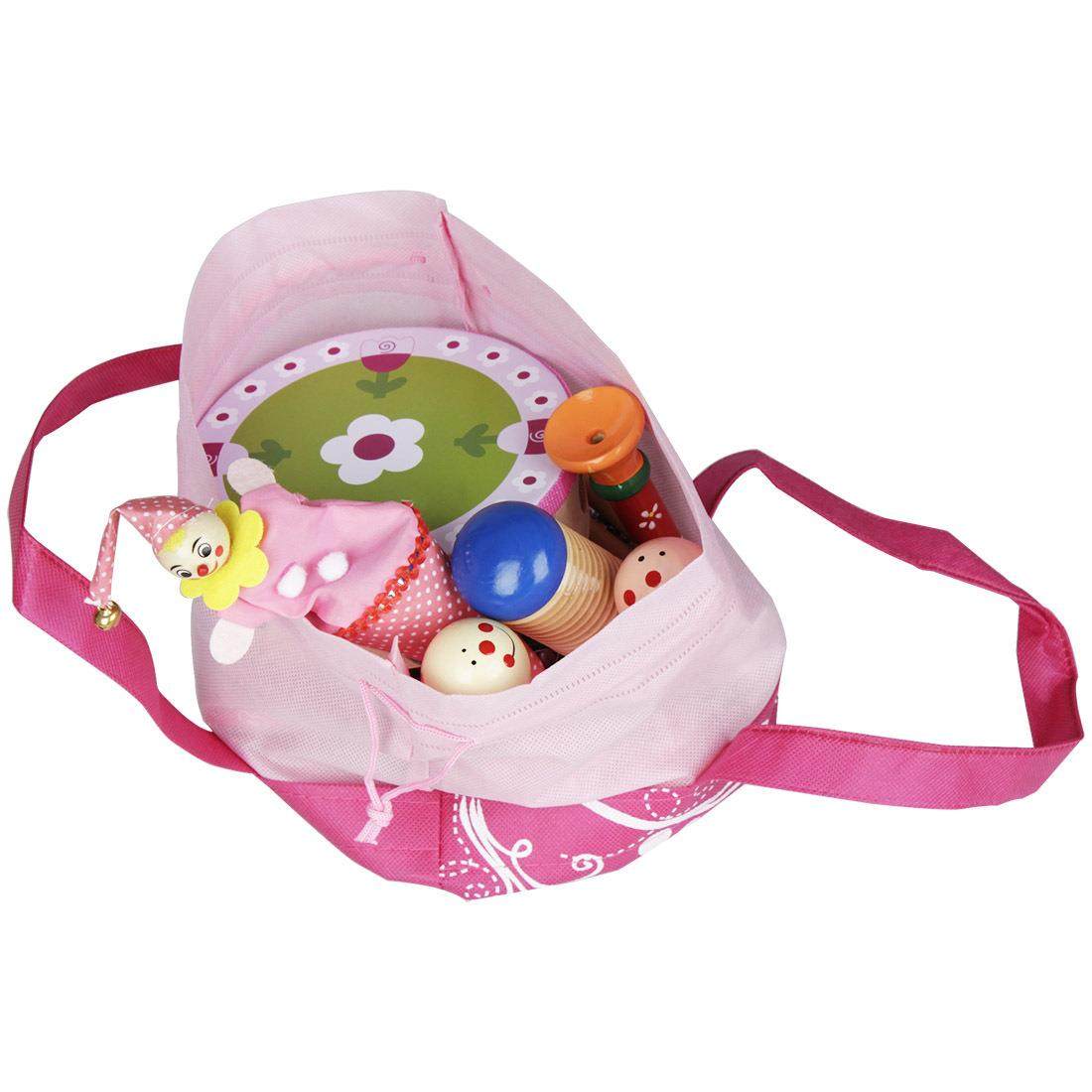 奥尔夫乐器2SVE2件套玩具色色蓝装儿童启蒙早套教乐器音乐玩具套