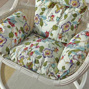 4-米白兰厂家阳吊篮千摇篮吊单人吊椅摇秋篮室内床懒人台吊兰庭院