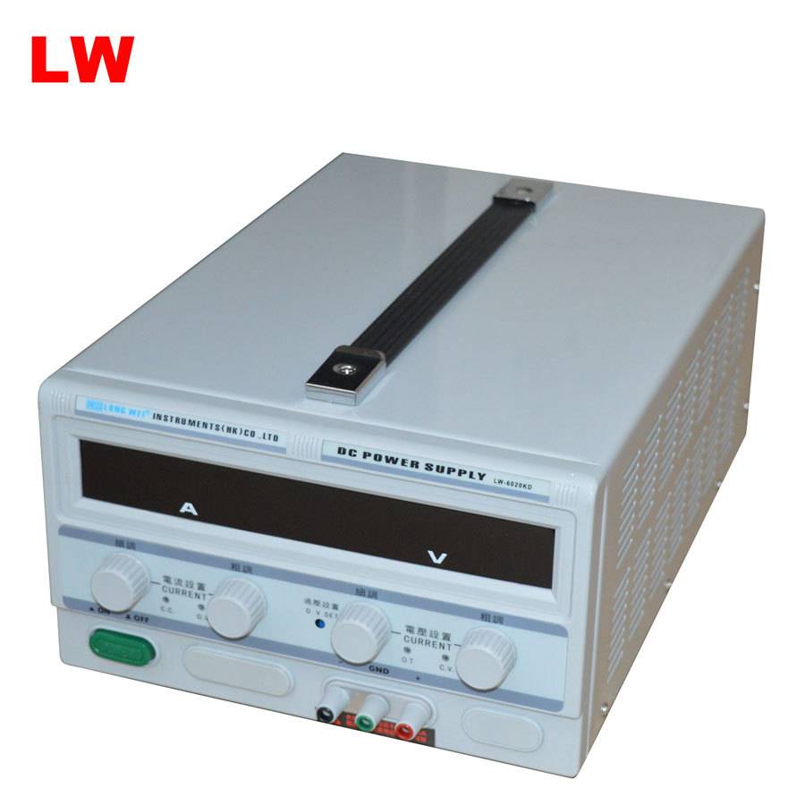 龙威可调直流稳压电源60V20A10A大功率维修电源1200W电镀老化电源