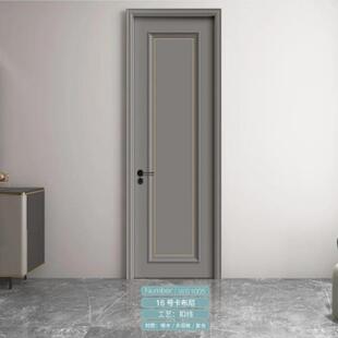 直销豪华室内橡木门池板门工艺中式实木复合室内门隔音实木门