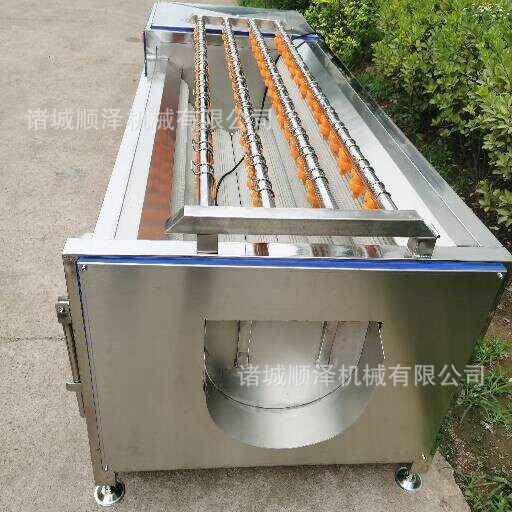 萝卜清洗机毛刷清洗机胡萝卜清洗机