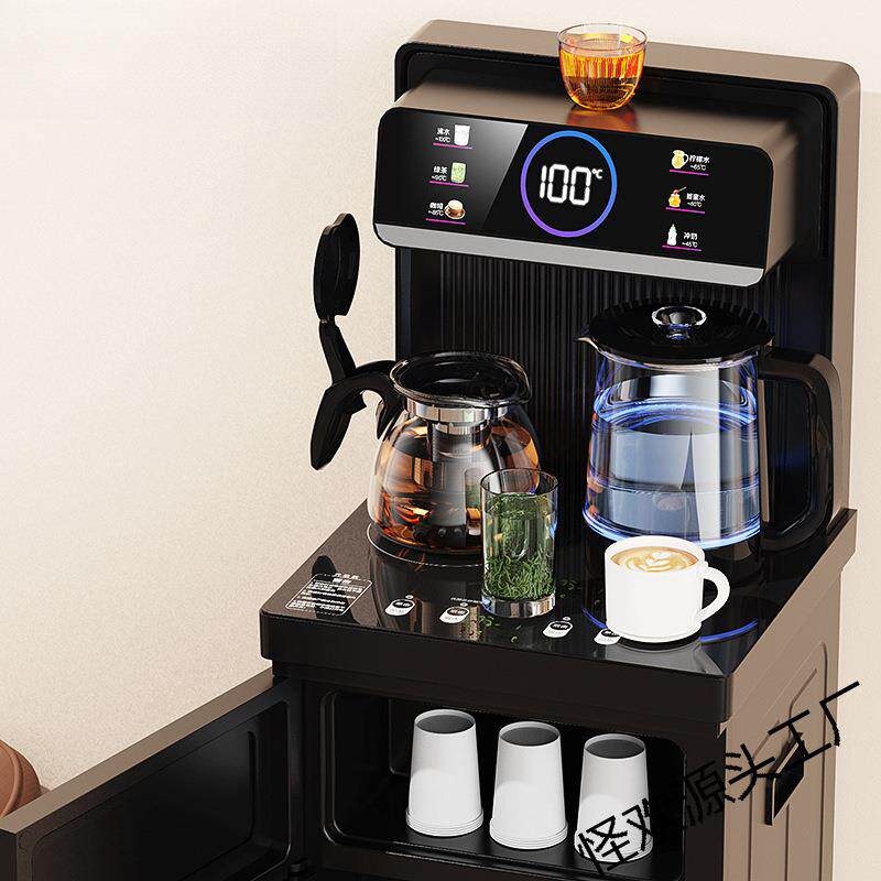 茶吧机智能语音家用立式下置水桶多功能全自动桶装水饮水机