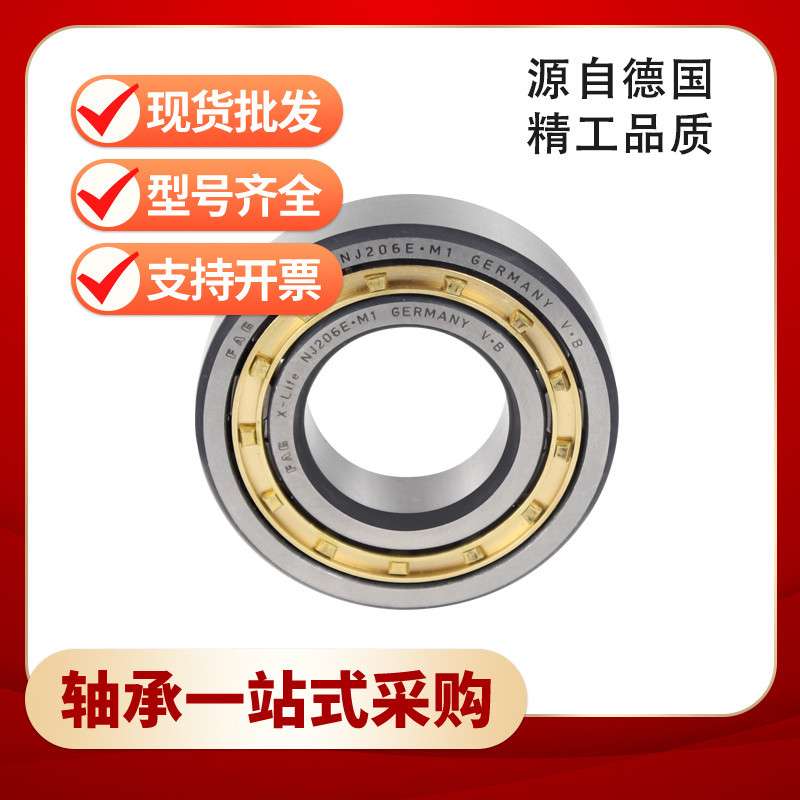FA G圆柱滚子轴承NU2307-E-M1A-C3 NU2307-E-TVP2德国二类轴承