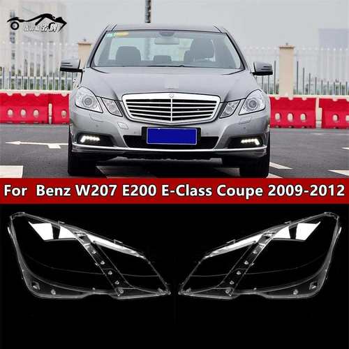 适用于奔驰W207大灯后壳09-12款奔驰E级两门轿跑前大灯灯罩面壳