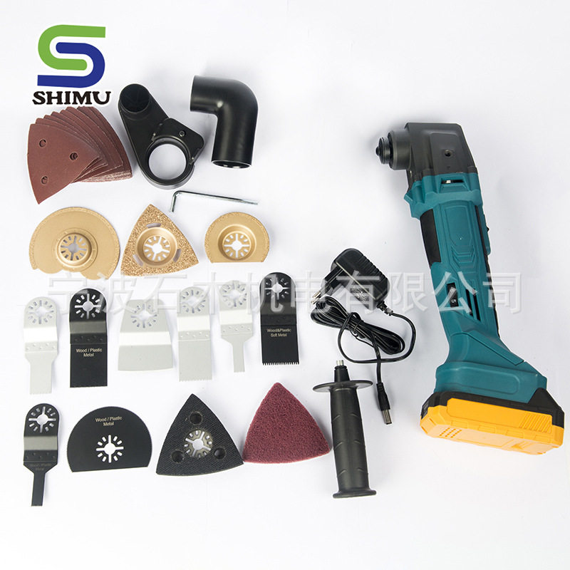 电动工具切割机家用电锯打磨机18V多功能锯豪华版慢充套装
