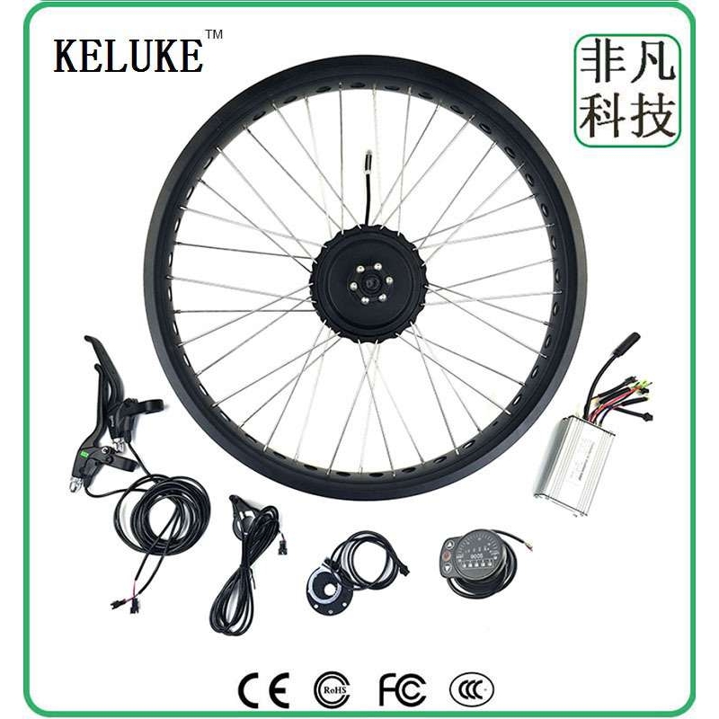 直销雪地车改装电动套件36V500W后驱卡飞KT-900S仪表