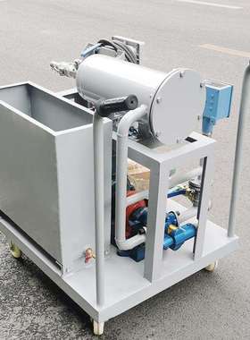 隔爆YLA便携轻便手推滤油小车带盘油管装置柴油过滤加油滤油机