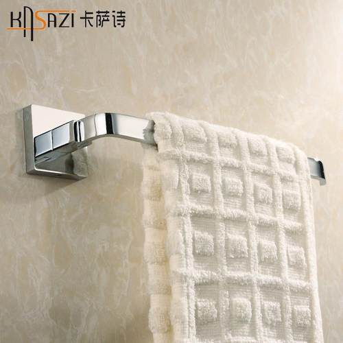 卡萨五金挂件毛巾杆全铜毛巾环畅销款0860