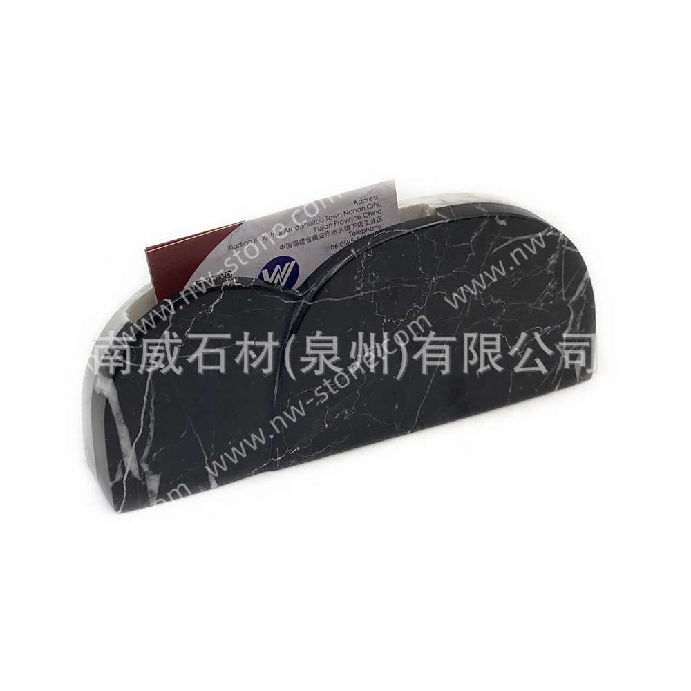 创意天然大理石留言便条夹立式名片夹菜单照片相片价格牌卡片支架