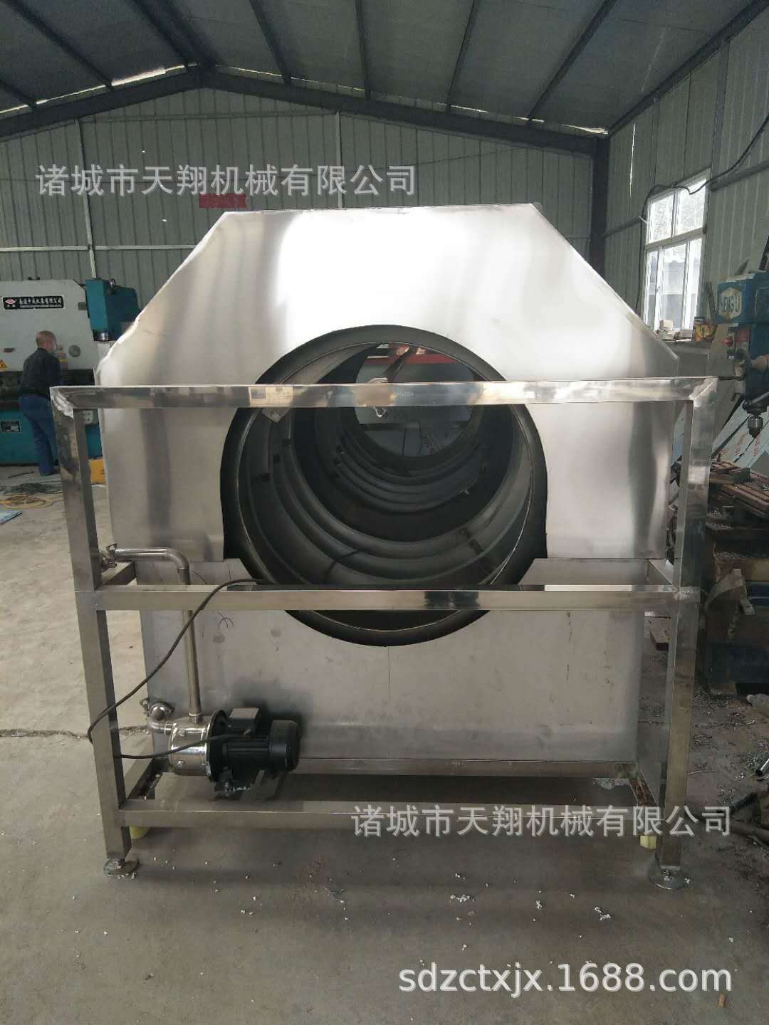 天翔鲍鱼滚筒清洗机水果滚筒清洗机质优价廉