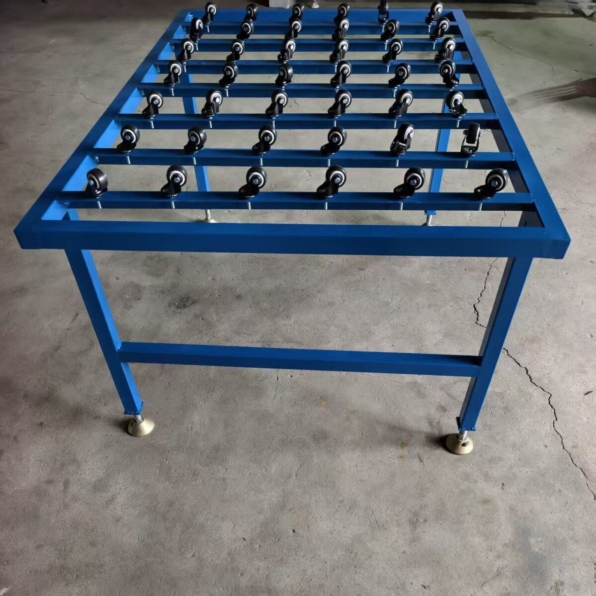 中空玻璃打胶架打胶神器【月销500】桌子带滚轮的工作台1.5米框架