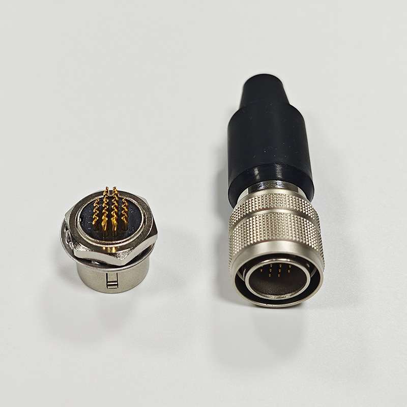 国产兼容HRS广濑连接器HR10A-13P-20P/HR10A-13R-20S多芯航空插头