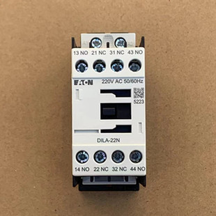 伊顿穆勒 60HZ DILA 24V220V50 控制继电器 22N EATON