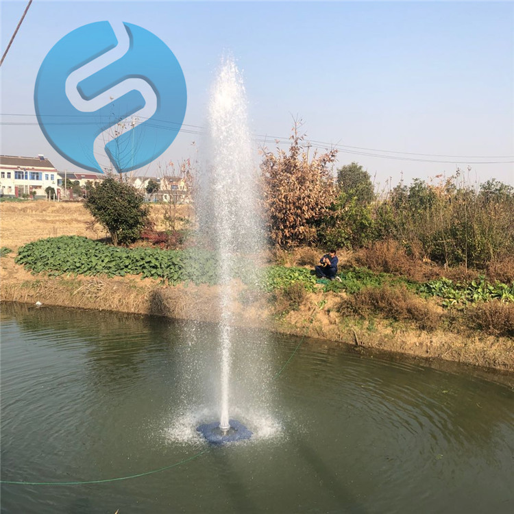 水柱式喷泉曝气机 提水式喷泉曝气机 扬水式曝气器