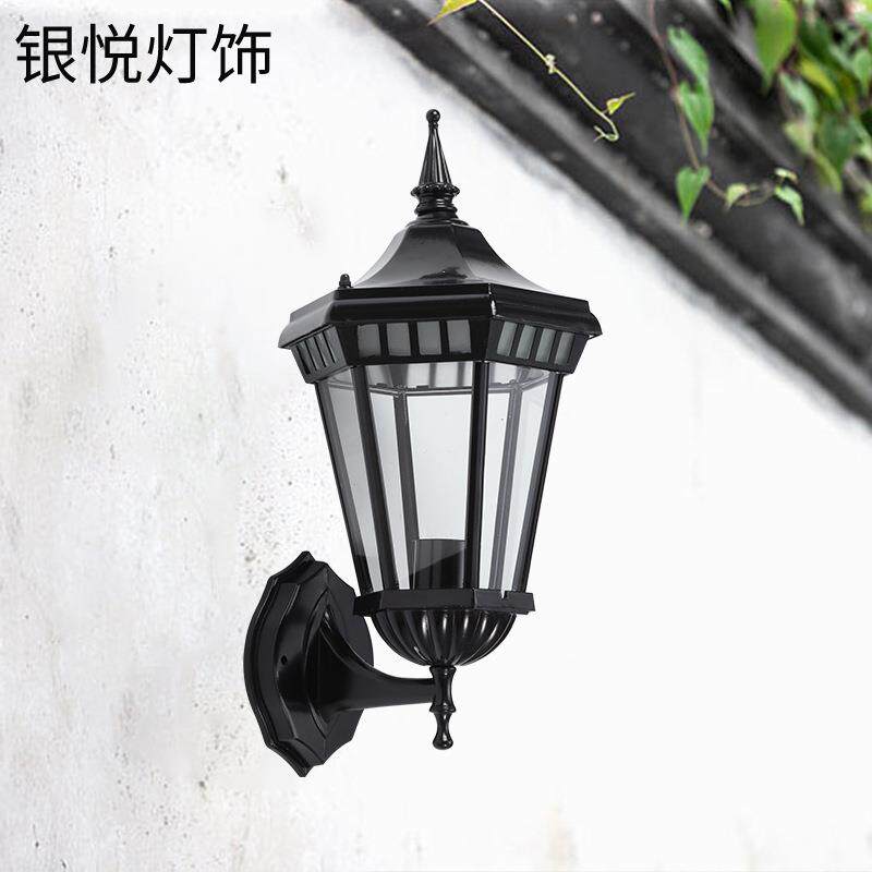 欧式壁灯户外防水楼梯六冠灯简约大门过道灯led庭院围墙灯别墅