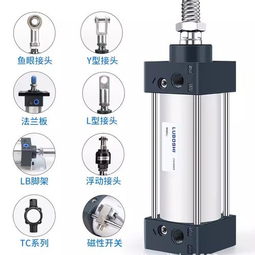 LUBOSHI气缸SC50*25-S SC32*150 SC40*300 SC50*175 SC63*750