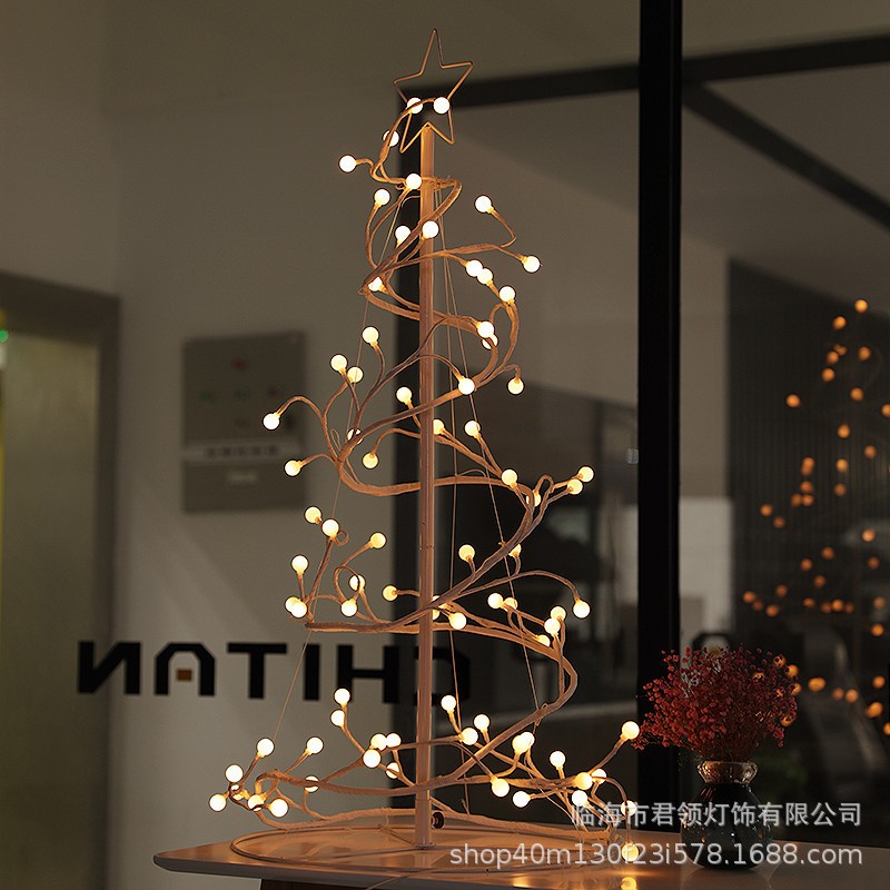 少女心星星树灯ins抖音女生房间网红布置森系仙女卧室过年装饰灯