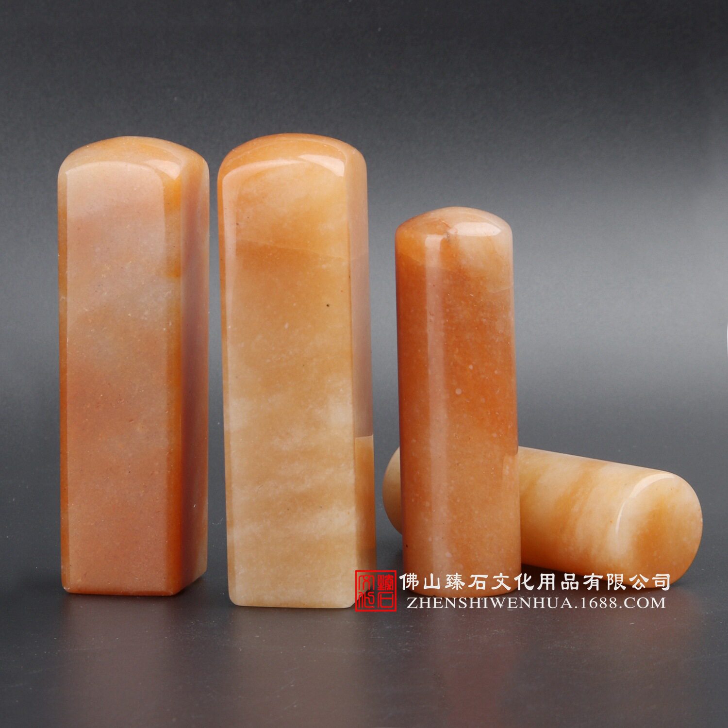 实力厂家 天然红东陵玉个人印章 新款热销