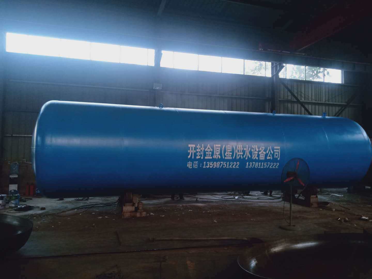 无塔供水 50立方8mm压力保温罐 货发全国 金原13837891502