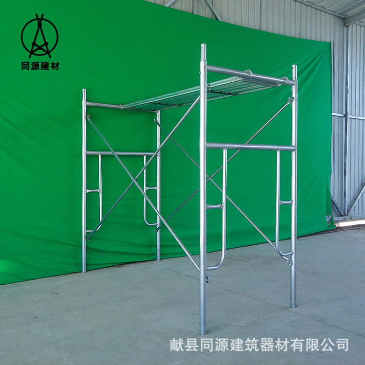 脚手架厂家门式脚手架加厚钢管脚手架配件脚手架全套配套铆钉板