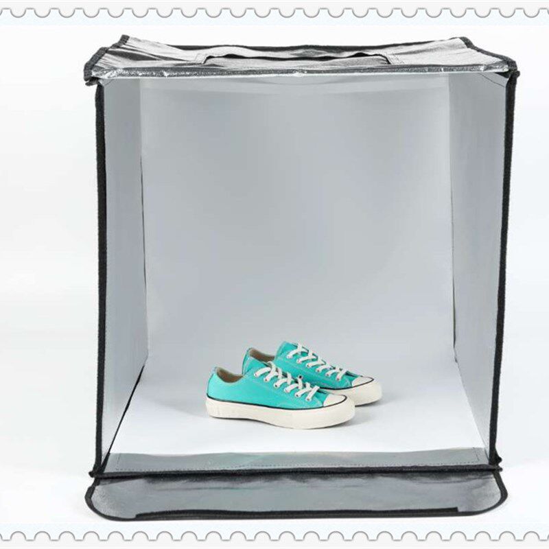 速发厂0折型拍照灯箱摄影棚套装4家*4M 库存便携式小叠柔光箱