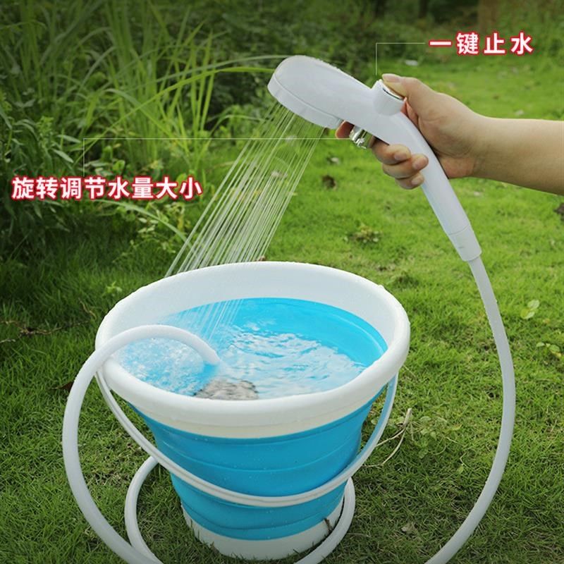 速发农村宿舍洗用神器家澡不插式户外便携电器简易自吸式抽水水泵