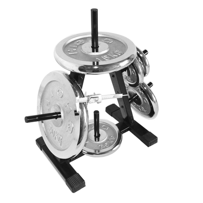 速发全铁电镀s孔杠铃片weight plate大20 1510公斤小孔铃用配重哑