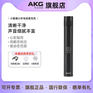 AKG爱科技C151小振膜电容麦克风 录音直播舞台现场人声乐器话筒