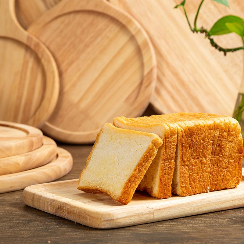 直销新款日式橡木无漆披萨木托盘牛排板砧板寿司盘薯条炸鸡点心盘