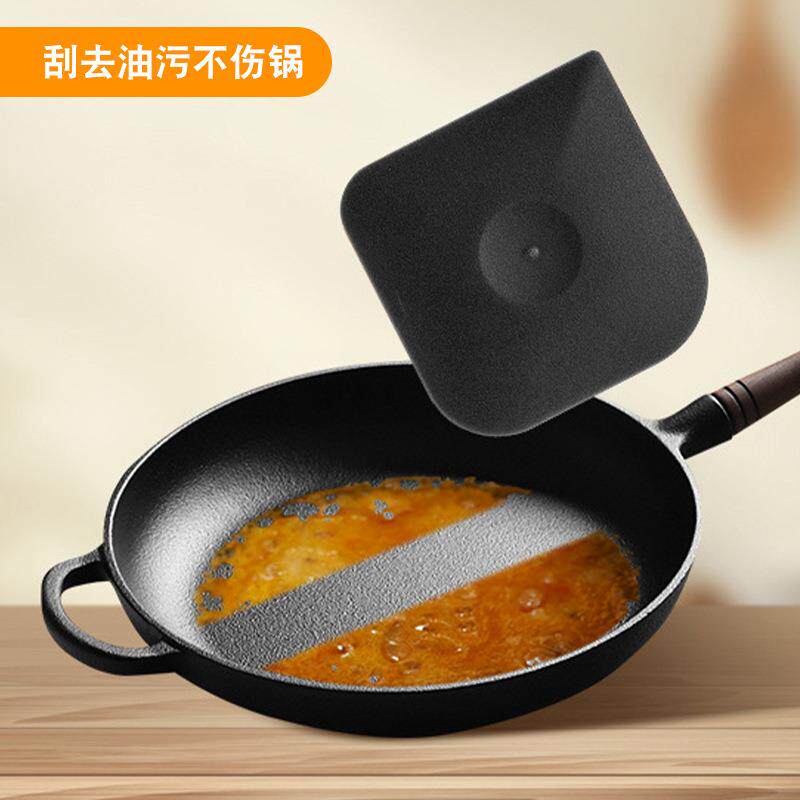 直销新款塑料刮刀锅底清洁耐高温刮板洗锅平底锅碗碟不粘锅清洗刮
