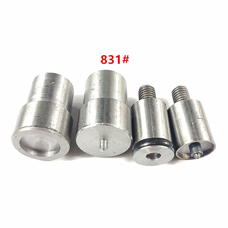 直销新款831/633/201 四合扣按扣安装工具脚踩手压模具暗扣纽扣手