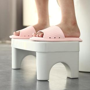 直销新款 大号加厚儿童浴室垫 卫生间马桶凳 家用成人孕妇蹲坑神器
