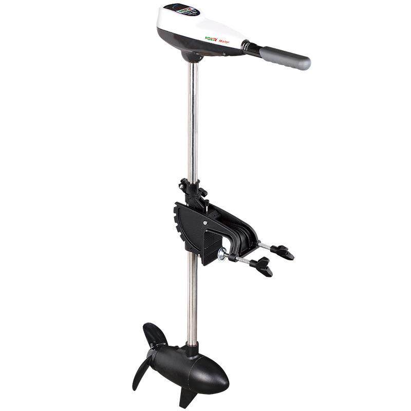 直销新款24V48V电动船外机强劲无刷推进器充气船马达船用螺旋桨挂