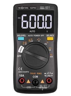 新款直销RM102PRO 数字万用表数显自动量程电流电压表自动测量傻