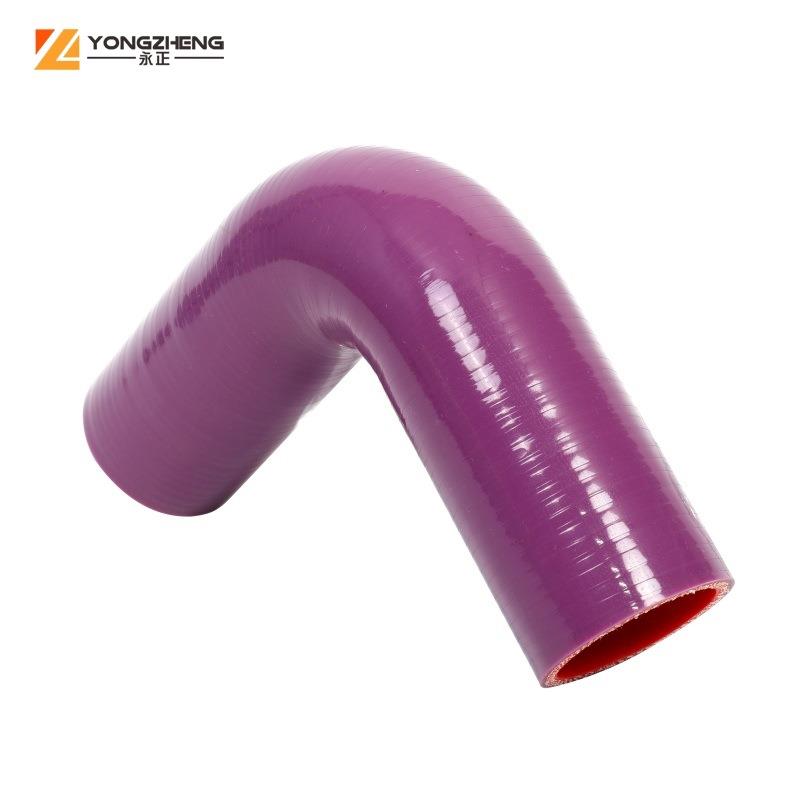 直销新款钢丝硅胶管汽车进气改装夹布缠绕管硅胶钢丝管软管硅橡胶