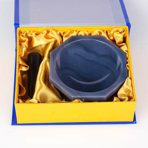 直销新款天然玛瑙原矿石制作固体研磨磨粉4~32cm A级玛瑙研钵乳钵