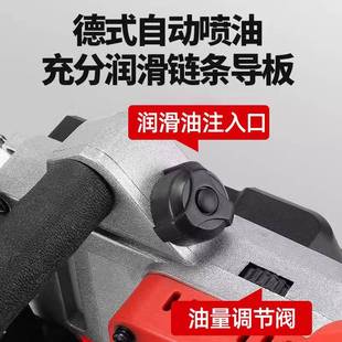 手持t式 大功率锂电电锯家用小型充电653式 电k链锯锯锯柴伐木无刷