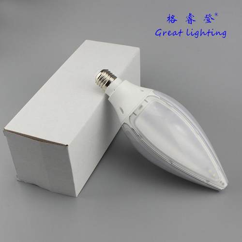 54W大功率led玉龄兰花led莲花灯l无品牌/灯ed球泡灯保球橄榄球路