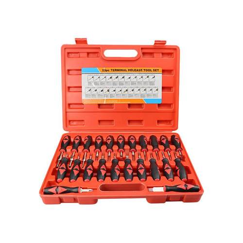 23件器套汽无品牌/针拆车插头端子装卸工具退套装端子接线压接连