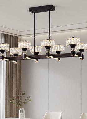 水晶餐厅灯吊灯202新款5现代约大气用爆款网红家tb-68291小户型创
